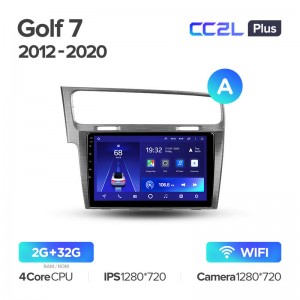 Штатная магнитола для Volkswagen Golf 7 (2013-2015) Teyes CC2L+ PLUS (2/32) (Android 8)