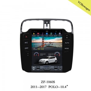 Штатная магнитола для Volkswagen Polo (2009+) (V) Carmedia ZF-1060 (Android 7.1) (Экран 10")