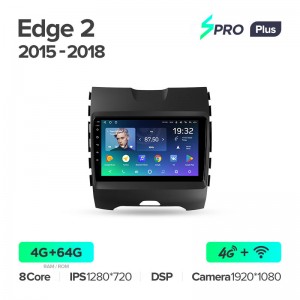 Штатная магнитола для Ford Edge (2015-2018) Teyes SPRO+ PLUS (4/64) (Android 10) (8 ЯДЕР, DSP, 4G)
