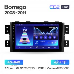 Штатная магнитола для Kia Borrego 2008-2011 Teyes СС2+(4/64) (Android 10)  (8 ЯДЕР, DSP, 4G)