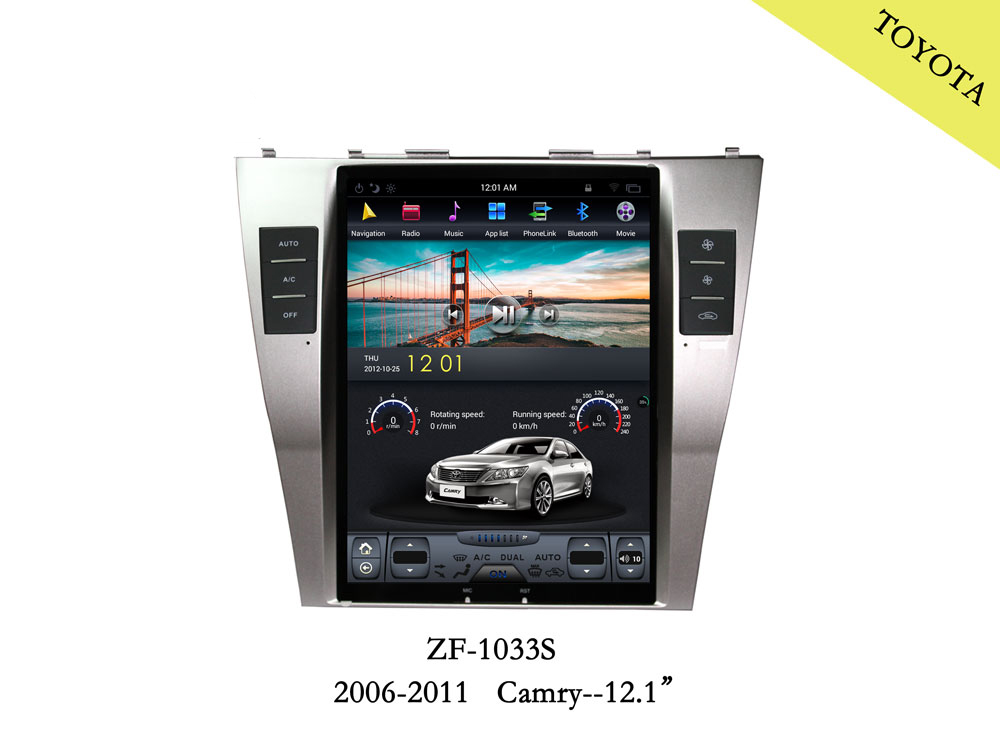 Штатная магнитола для Toyota Camry (2006-2011) (V40) Carmedia ZF-1033-DSP (6 ЯДЕР,DSP)
