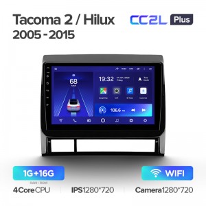 Штатная магнитола для Toyota Tacoma 2 N200 Hilux 2005-2015 Teyes CC2L+(1/16) (Android 8)