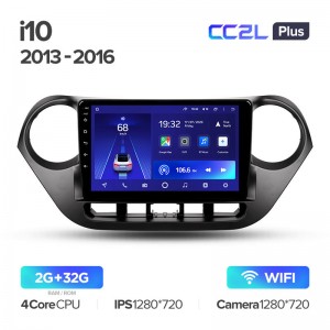 Штатная магнитола для Hyundai i10 2013-2016 Teyes CC2L+(2/32) (Android 8)