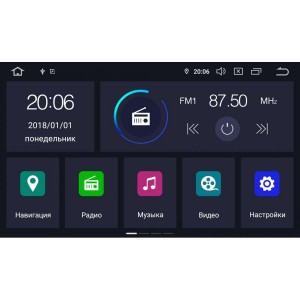 Штатная магнитола для Hyundai H1/Starex (2016+) Letrun 2797 (Android 9) (IPS-экран)