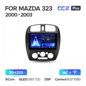 Штатная магнитола для Mazda 323 BJ 2000-2003 Teyes СС2+(3/32) (Android 10)  (8 ЯДЕР, DSP, 4G)
