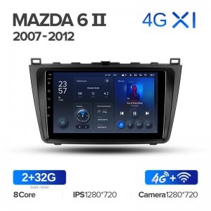 Штатная магнитола Teyes серии X1 для Mazda 6 (GH) 2007-2012 (Android 10)