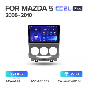 Штатная магнитола для Mazda 5 2 CR 2005-2010 Teyes CC2L+(1/16) (Android 8)