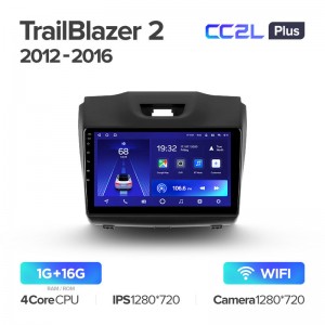 Штатная магнитола для Chevrolet TrailBlaizer (2012-2015) Teyes CC2L+ PLUS (1/16) (Android 8)