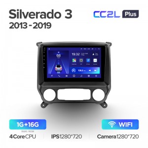 Штатная магнитола для Chevrolet Silverado 3 GMTK2 2013-2019 Teyes CC2L+(1/16) (Android 8)
