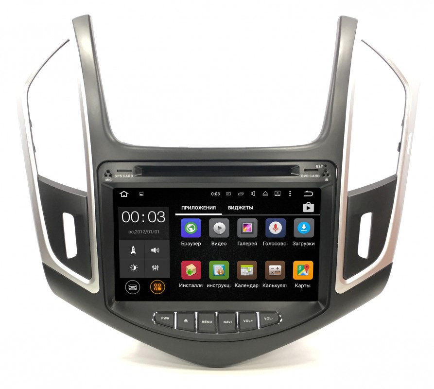 Штатная магнитола для Chevrolet Cruze (2013-2016) Zenith 456 (Android 9.1)