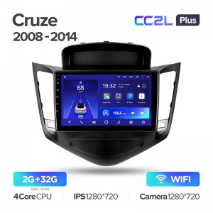 Штатная магнитола для Chevrolet Cruze (2009-2012) Teyes CC2L+ PLUS (2/32) (Android 8)