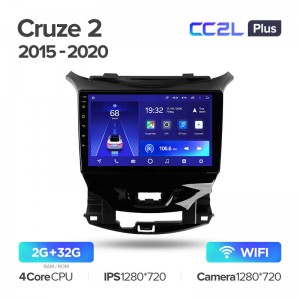 Штатная магнитола для Chevrolet Cruze (2015-2020) Teyes CC2L+ PLUS (2/32) (Android 8)