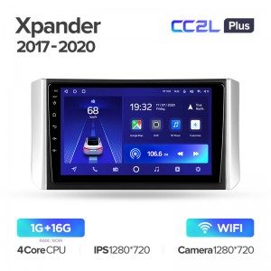 Штатная магнитола для Mitsubishi Xpander 2017-2020 Teyes CC2L+(1/16) (Android 8)