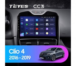 Штатная магнитола для Renault Clio 4 2016-2019 Teyes СС3 (3/32) (Android 10)  (8 ЯДЕР, DSP, 4G)