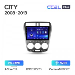 Штатная магнитола для Honda City 2008-2013 Teyes CC2L+(2/32) (Android 8)