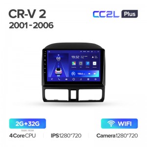 Штатная магнитола для Honda CR-V 2 CRV 2001-2006 Teyes CC2L+(2/32) (Android 8)