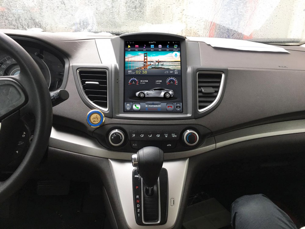 Штатная магнитола для Honda CRV IV (2012-2015) (RM) Carmedia ZF-1091 (Android 7.1) (Экран 10")