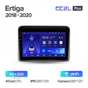 Штатная магнитола для Suzuki Ertiga 2018-2020 Teyes CC2L+(2/32) (Android 8)