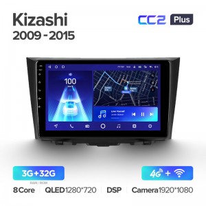 Штатная магнитола для Suzuki Kizashi 2009-2015 Teyes СС2+(3/32) (Android 10)  (8 ЯДЕР, DSP, 4G)