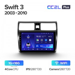 Штатная магнитола для Suzuki Swift 3 2003-2010 Teyes CC2L+(1/16) (Android 8)