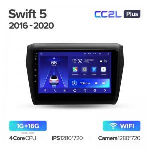 Штатная магнитола для Suzuki Swift 5 2016-2020 Teyes CC2L+(1/16) (Android 8)