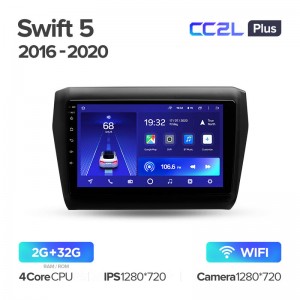 Штатная магнитола для Suzuki Swift 5 2016-2020 Teyes CC2L+(2/32) (Android 8)