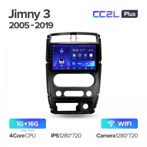Штатная магнитола для Suzuki Jimny 3 2005-2019 Teyes CC2L+(1/16) (Android 8)