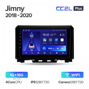 Штатная магнитола для Suzuki Jimny JB64 2018-2020 Teyes CC2L+(1/16) (Android 8)