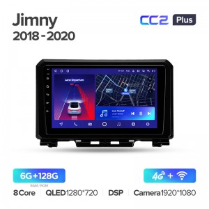 Штатная магнитола для Suzuki Jimny JB64 2018-2020 Teyes СС2+(6/128) (Android 10)  (8 ЯДЕР, DSP, 4G)