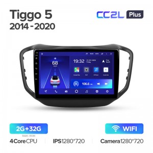 Штатная магнитола для Chery Tiggo 5 (2014-2018) Teyes CC2L+ PLUS (2/32) (Android 8)
