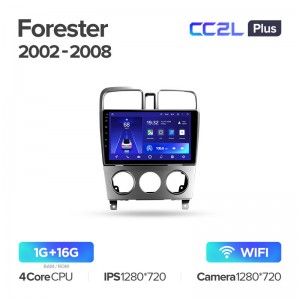 Штатная магнитола для Subaru Forester SG 2002-2008 Teyes CC2L+(1/16) (Android 8)