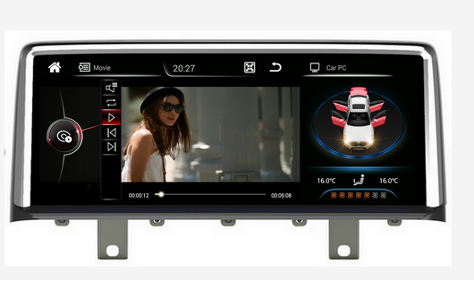 Штатная магнитола для BMW (F32,F33,F36,F84) 4-я серия (2013+) Carmedia UB-6502 (Экран 10")