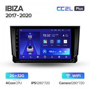Штатная магнитола для Seat Ibiza 2017-2020 Teyes CC2L+(2/32) (Android 8)