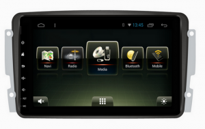 Штатная магнитола для Mercedes-Benz C-класс W203 (2000-2005) Carmedia U9-6614 (Android 6.0) (IPS)