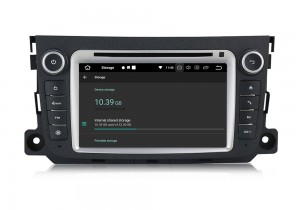 Штатная магнитола для Mercedes-Benz Smart ForTwo/ForFour (2011-2014) Carmedia MKD-M794-P30 (DSP,IPS)