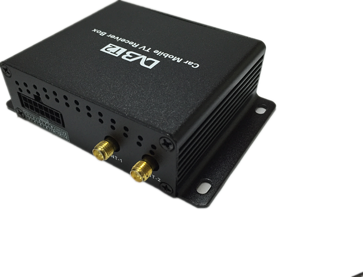 Цифровой автомобильный ТВ тюнер DVB-T2 с возможностью управления с экрана ГУ KR/QR/KD (до 80 км/ч)