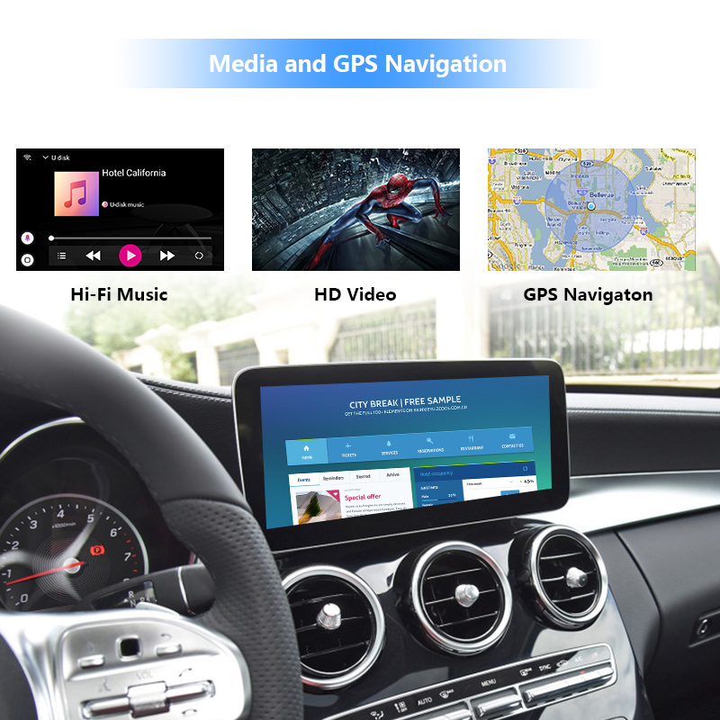 Мультимедийный навигационный блок интерфейс для BMW 2020+ c интерфейсом CARPLAY ASR AS-CP14
