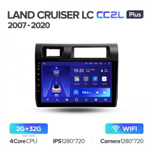 Штатная магнитола для Land Cruiser 70 2007-2020 Teyes CC2L+(2/32) (Android 8)