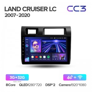 Штатная магнитола для Land Cruiser 70 2007-2020 Teyes СС3 (3/32) (Android 10)  (8 ЯДЕР, DSP, 4G)