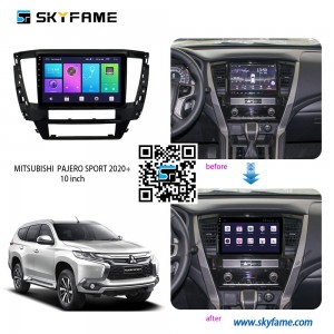 Штатная магнитола для MITSUBISHI PAJERO SPORT 2020+ Carmedia SF-9638-2 OL-9009-2D-D