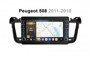 Штатная магнитола для PEUGEOT Peugeot 508 2012-2015 Carmedia OL-9142 OL-9015-D