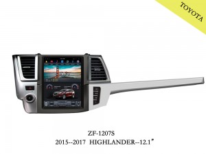 Штатная магнитола для TOYOTA Highlander 2014+ U50 Carmedia ZF-1207-DSP