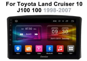 Штатная магнитола для TOYOTA Toyota Land Cruiser 100 1992-2002 Carmedia OL-9424 OL-9009-2D-D