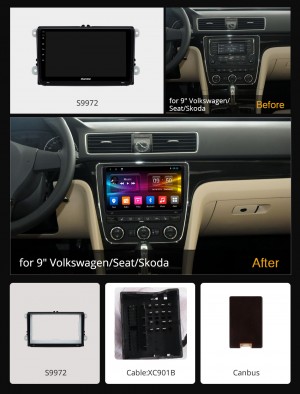 Штатная магнитола для VW Beetle 2011+ Carmedia OL-9972-S9