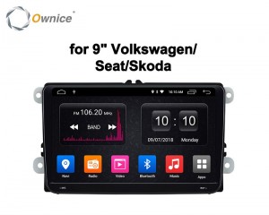 Штатная магнитола для VW Jetta 2005-2015 (V-VI) Carmedia OL-9972-S9