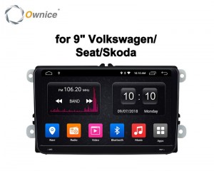 Штатная магнитола для VW Rapid "2014+ Carmedia OL-9972-S9