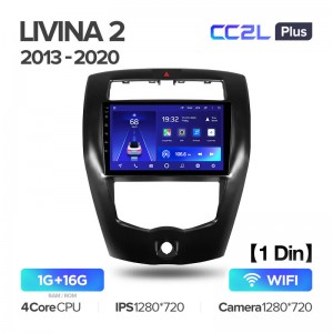 Штатная магнитола Teyes CC2L+ PLUS 1/16 для Nissan Livina 2 (2013-2020) (10") (Android 8)
