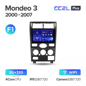 Штатная магнитола Teyes CC2L+ PLUS 2/32 для Ford Mondeo 3 (2000-2007) (9") (Android 8)