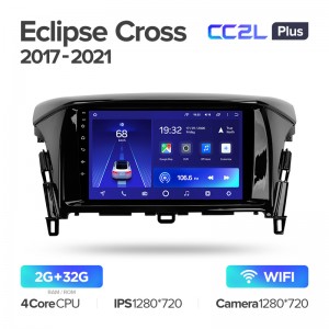 Штатная магнитола Teyes CC2L+ PLUS 2/32 для Mitsubishi Eclipse Cross (17-21) (9") (Android 8)