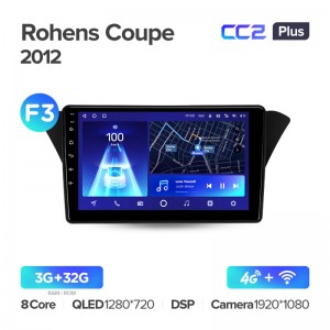 Штатная магнитола Teyes CC2+ PLUS 3/32 для Hyundai Rohens Coupe (9") (And.10,DSP,IPS)